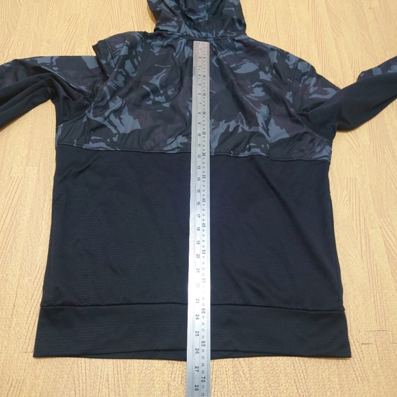 The North Face Jacket Men's Medium Camouflage Black Green Full Zip Hoodie - Picture 12 of 15